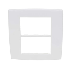 Placa 4x4 para 6 Módulos Pial Plus Legrand 618516 Placa 4x4 para 6 Módulos Pial Plus Legrand 618516