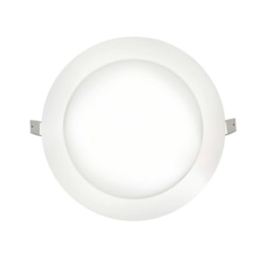 Plafon Led Redondo Embutir 18w 6500k Ourolux