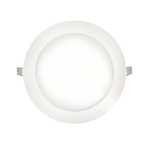 Plafon Led Redondo Embutir 18w 6500k Ourolux