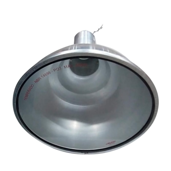 Projetor redondo de alumínio E-27 500W (PRD500)