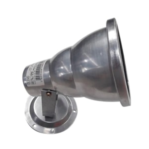 Projetor redondo de  Alumínio E-27 60w (PRD060)
