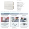 Quadro de Distribuição Embutir Simbox 12 Disjuntores PVC Branco Siemens