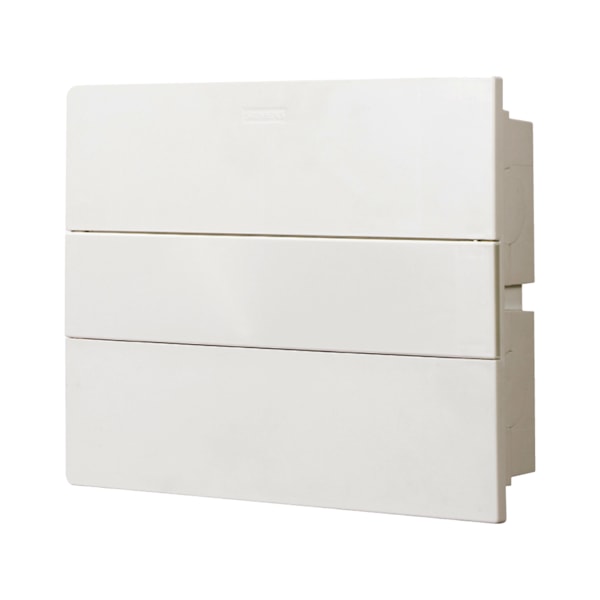 Quadro de Distribuição Embutir Simbox 12 Disjuntores PVC Branco Siemens