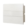 Quadro de Distribuição Embutir Simbox 12 Disjuntores PVC Branco Siemens