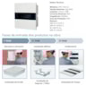Quadro de Distribuição Embutir Simbox 8 Disjuntores PVC Transparente Siemens