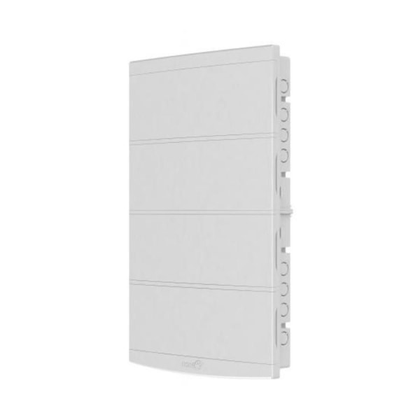 Quadro de Distribuição Slim Embutir 64 Disjuntores Branco Tigre