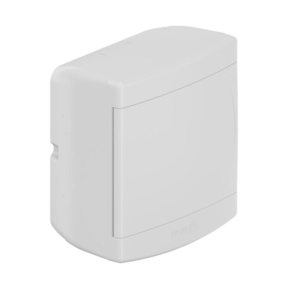 Quadro de Distribuição Sobrepor PVC 3 / 4 Disjuntores sem Barramento Branco Tigre