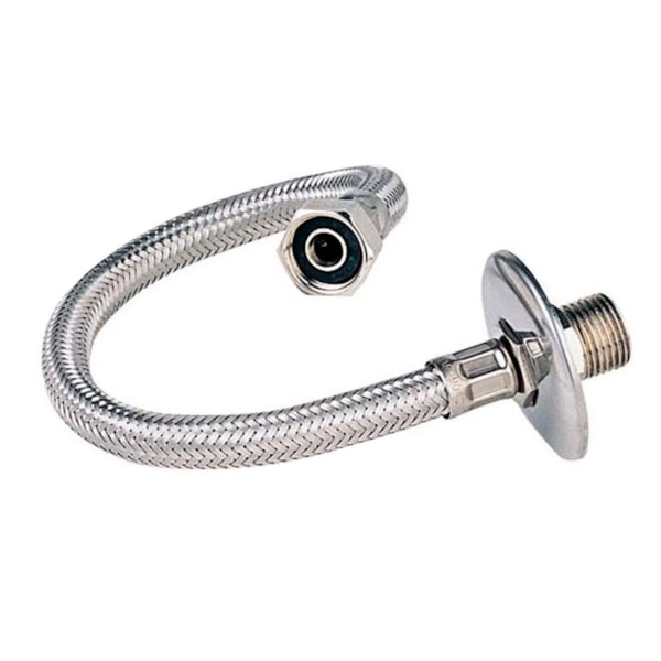 Rabicho Flexível de Inox 30 cm Fabrimar Macho x Fêmea