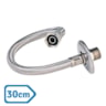Rabicho Flexível de Inox 30 cm Fabrimar Macho x Fêmea