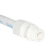 Rabicho Flexível PVC Branco Tigre 60cm 1/2 Polegada para Água Fria