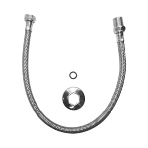 Rabicho Flexível Trançado Inox Cromado 1/2X60cm VLL450IWG Esteves
