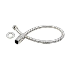 Rabicho Flexível Trançado Inox Cromado 1/2X60cm VLL450IWG Esteves