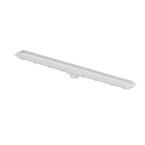 Ralo Linear 70cm Invisível Branco Tigre