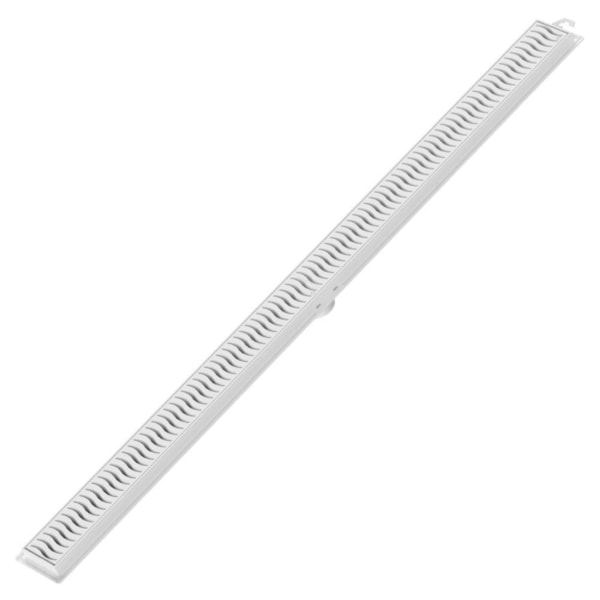 Ralo Linear 90cm com Grelha Branca Tigre 