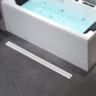 Ralo Linear 90cm com Grelha Branca Tigre 