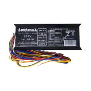 Reator Intral Partida Rápida HO 2x110Wx220V 00172
