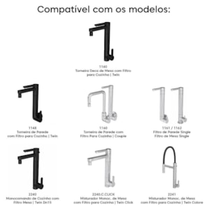 Refil (Vela) para Filtro Twin, Couple e Single 4266.088 Original DECA