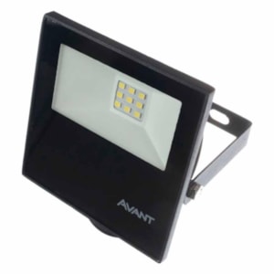 Refletor de Led Branco 6500K IP65 10W Bivolt Slim Avant