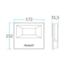 Refletor de Led Branco 6500K IP65 50W Bivolt Slim Avant