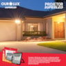 Refletor Led Slim 150w 6500k Bivolt Preto Ourolux