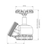 Registo para Hidrante 232W 2.1/2'' DECA