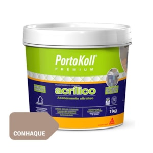 Rejunte Acrílico Portokoll Conhaque 1Kg