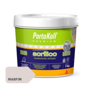 Rejunte Acrílico Portokoll Marfim 1Kg