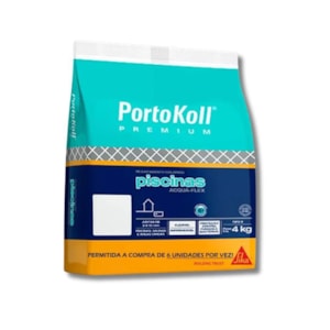 Rejunte Aqua Para Piscina branco Bril Portokoll 4 Kg