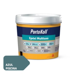 Rejunte Epóxi Azul Para Piscinas Portokoll 1 Kg