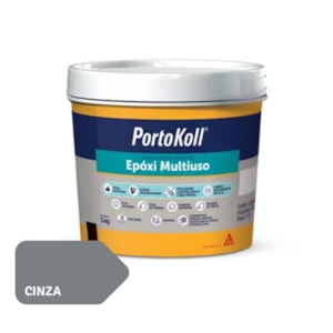 Rejunte Epóxi Cinza Portokoll 1 Kg