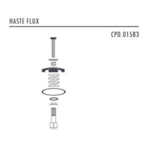 Reparo Haste Flux para Válvula de Descarga 1583 Fabrimar