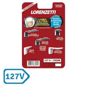 Resistência Acqua Ultra 127V 5500W 3065 Lorenzetti