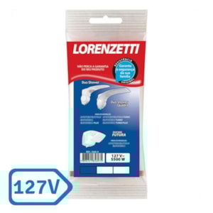 Resistência Duo Shower / Futura 127V 5500W 3060-A Lorenzetti