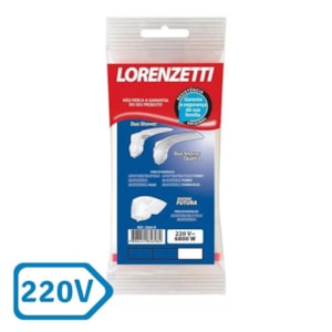 Resistência Duo Shower / Futura 220V 6800W 3060-B Lorenzetti