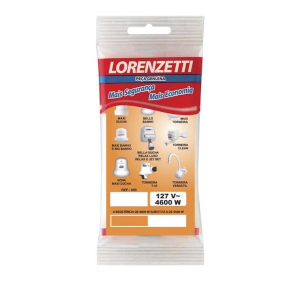 Resistência Maxi Ducha 127V 4600W 055 Lorenzetti
