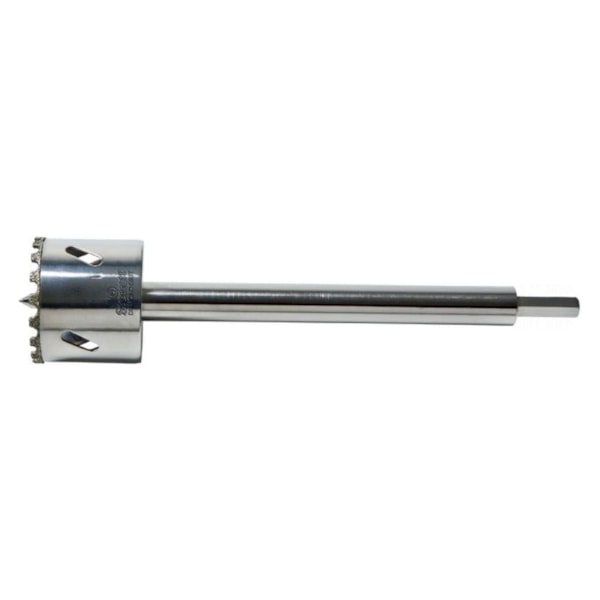 Serra Copo Diamantada 65mm com Haste Starrett