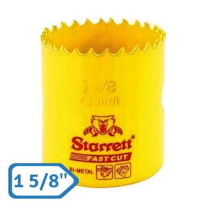 Serra Copo para Metal 41mm - 1.5/8'' Fast Cut Starrett