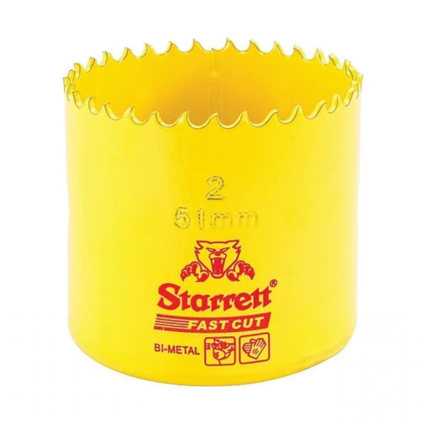 Serra Copo para Metal 51mm - 2'' Fast Cut Starrett