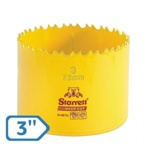 Serra Copo para Metal 76mm - 3'' Fast Cut Starrett