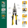Tesoura Aviação 10 Corte Reto Sata