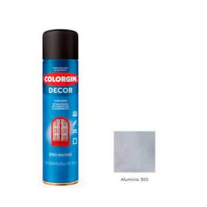 Tinta Spray Decor Aluminio 360ML Colorgin