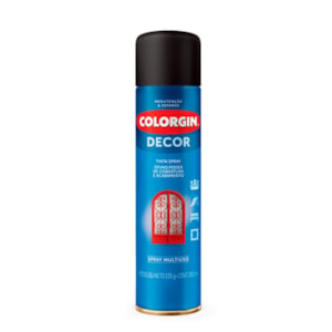 Tinta Spray Decor Grafite Metálico 360ML Colorgin