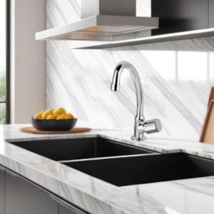 Torneira de Cozinha Mesa Tubo Móvel Nova Petra 1198 Fabrimar
