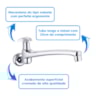 Torneira de Cozinha Parede Top Jet 25cm Aquarius 1170 Fabrimar