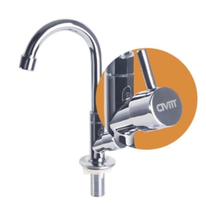 Torneira de Lavatório de Mesa Metal Cromado 3593 Civitt