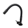 Torneira de Lavatório Flexivel de Mesa Metal Preto Fosco 5540 Civitt