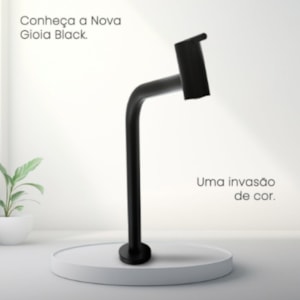 Torneira de Lavatório Mesa Bica Alta Nova Gioia Black 1198 Fabrimar
