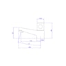 Torneira de Lavatório Mesa Bica Baixa Aspen 1198.C35 Deca