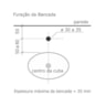 Torneira de Lavatório Mesa Jolie 1194 Fabrimar - Tigre Metais