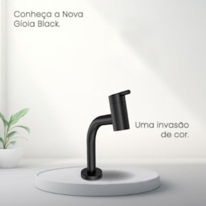 Torneira de Lavatório Mesa Nova Gioia Black 1197 Fabrimar